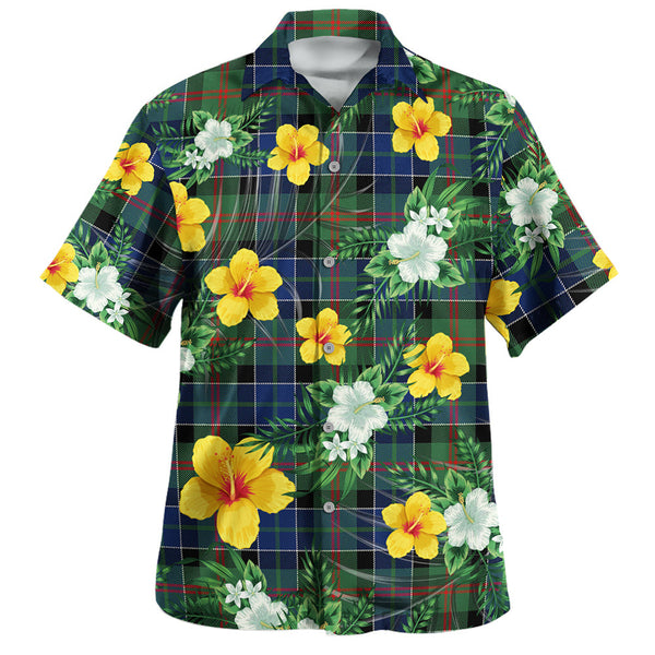 Paterson Modern Clan Badge Tartan Hawaiian Shirt Summer Vibes Style
