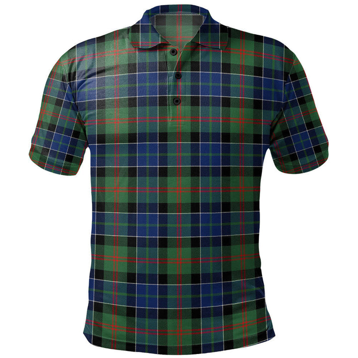 Paterson Modern Clan Badge Tartan Polo Shirt