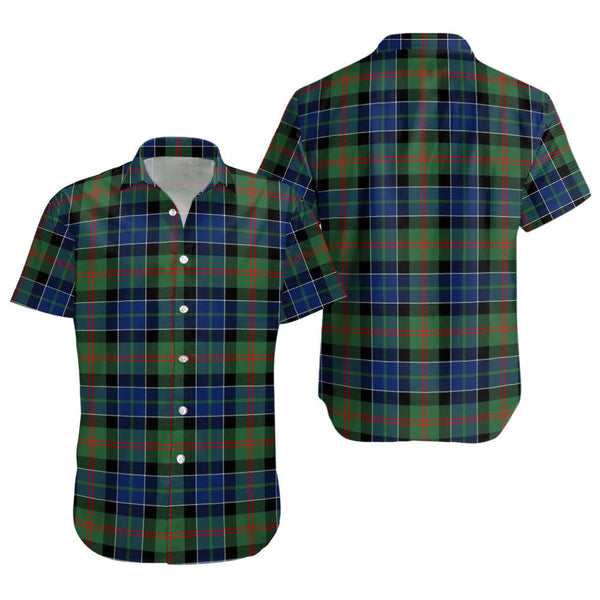 Paterson Modern Clan Badge Tartan Short Sleeve Shirt