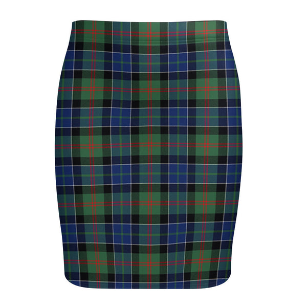 Paterson Modern Tartan Fitted Skirt