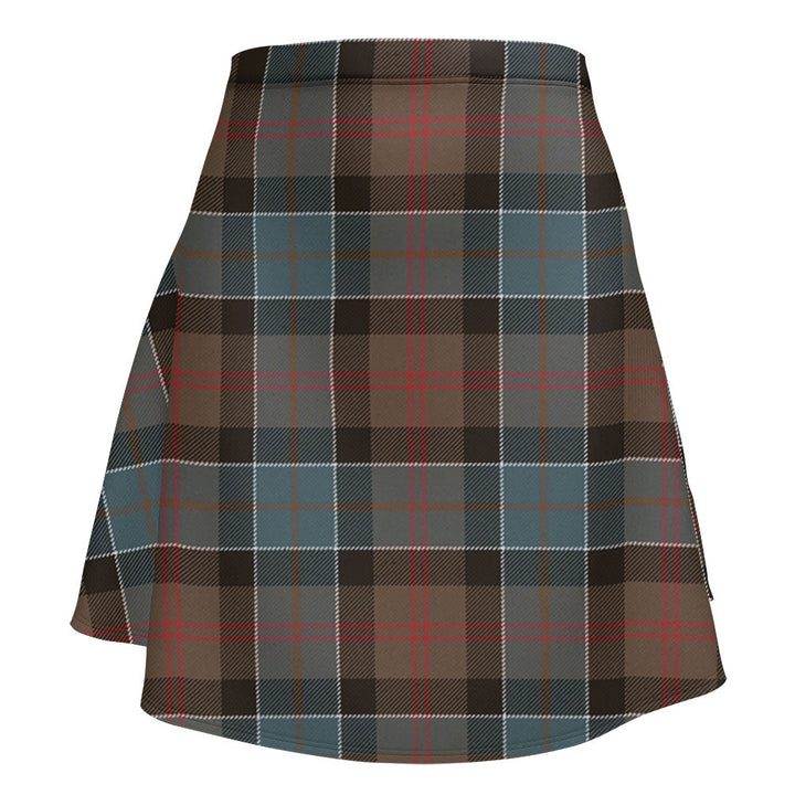 Paterson Weathered Clan Badge Tartan Flared Skirt