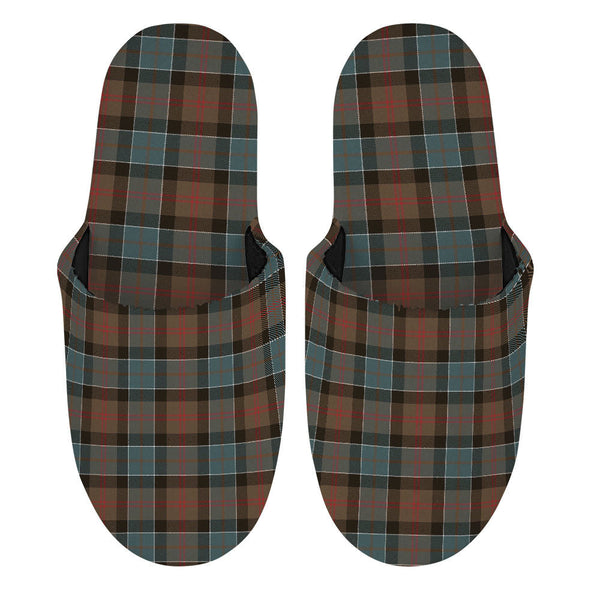 Paterson Weathered Clan Badge Tartan Mop Slippers