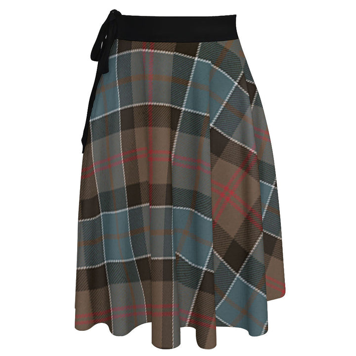 Paterson Weathered Tartan Wrap Skirt