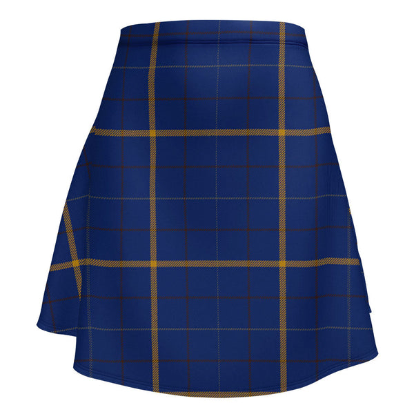 Pearson Modern Clan Badge Tartan Flared Skirt