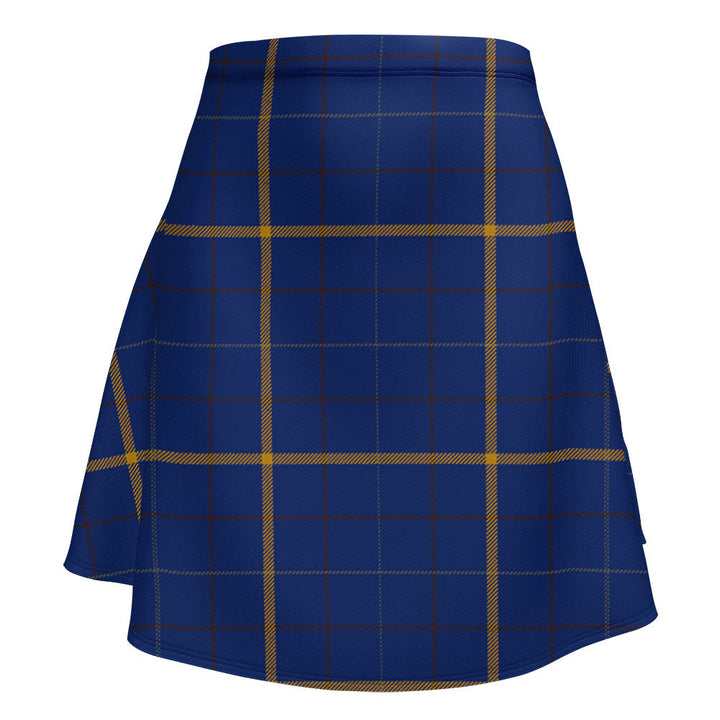 Pearson Modern Clan Badge Tartan Flared Skirt