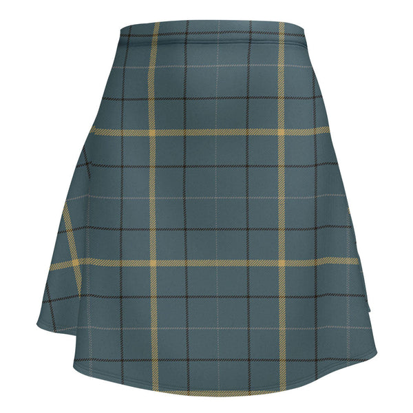 Pearson Weathered Clan Badge Tartan Flared Skirt