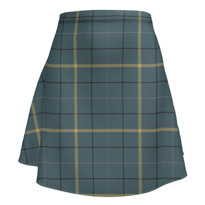 Pearson Weathered Clan Badge Tartan Flared Skirt