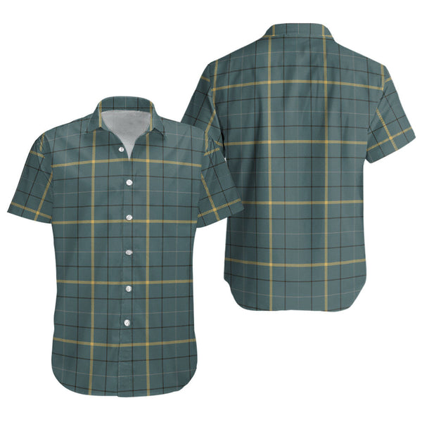 Pearson Weathered Clan Badge Tartan Short Sleeve Shirt
