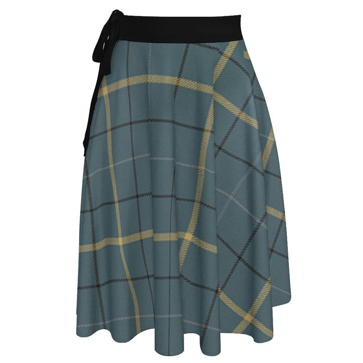 Pearson Weathered Tartan Wrap Skirt