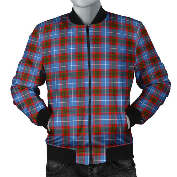 Pennycook Clan Badge Tartan Bomber Jacket