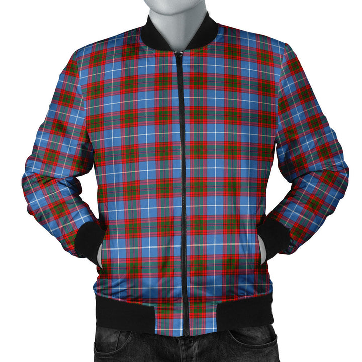 Pennycook Clan Badge Tartan Bomber Jacket