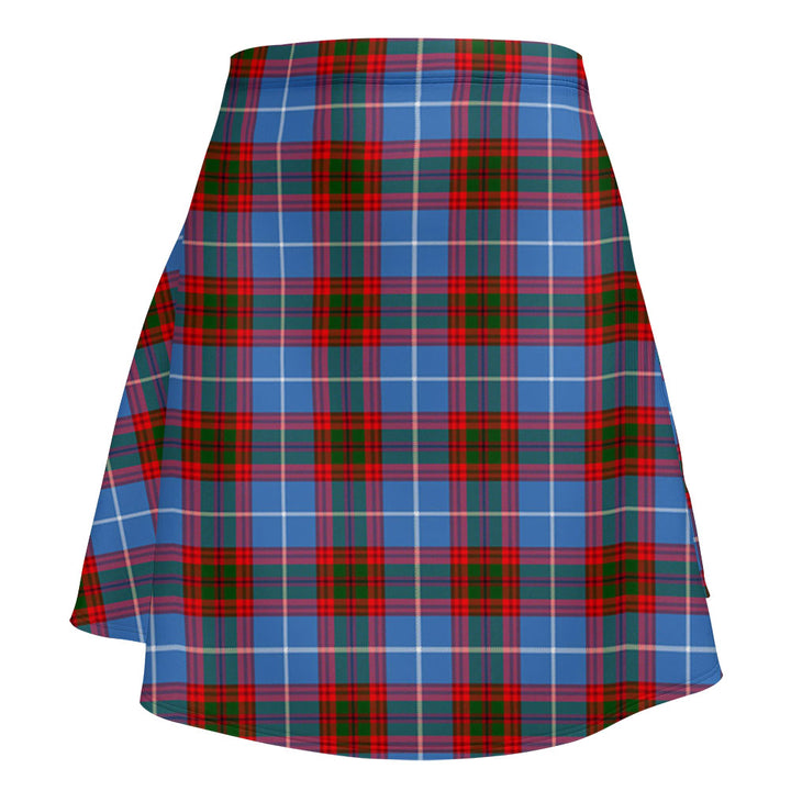 Pennycook Clan Badge Tartan Flared Skirt