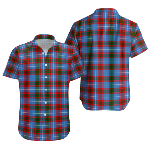 Pennycook Clan Badge Tartan Short Sleeve Shirt