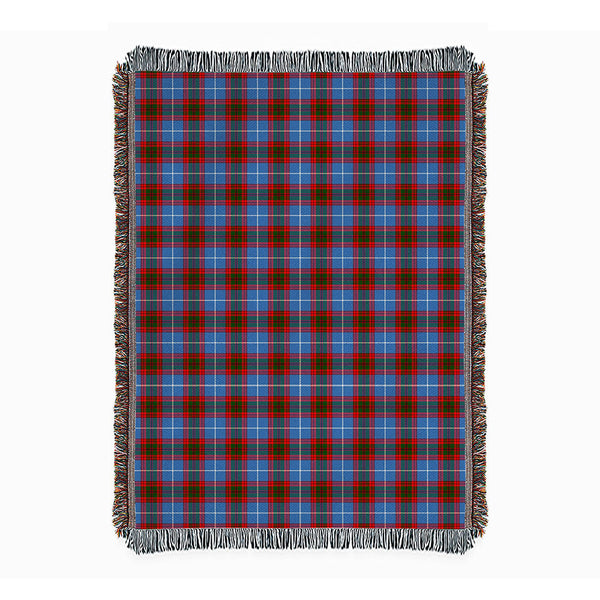 Pennycook Clan Badge Tartan Woven Blanket