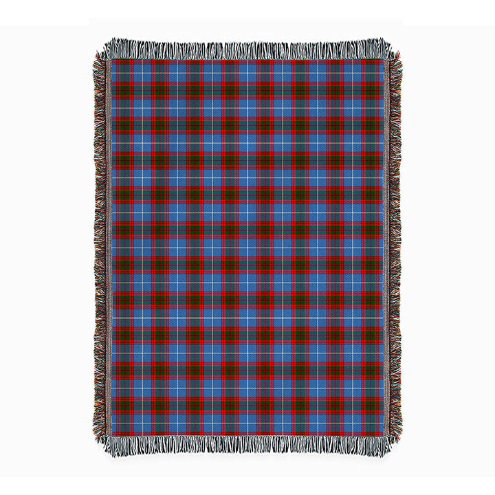 Pennycook Clan Badge Tartan Woven Blanket