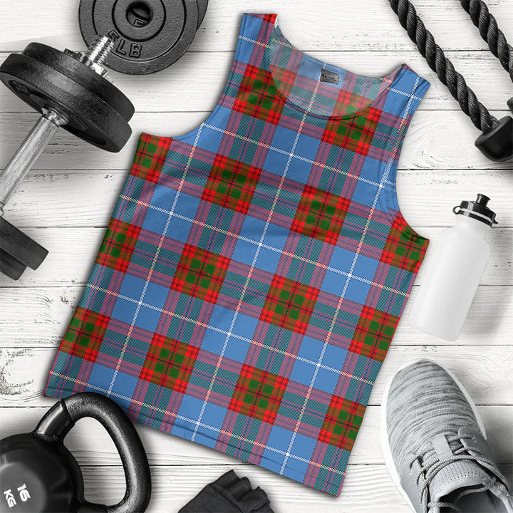 Pentland Clan Badge Tartan Men Tank Top