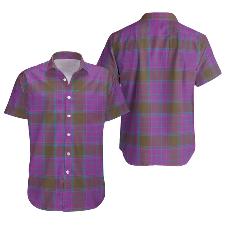 Phillips Ancient Clan Badge Tartan Short Sleeve Shirt