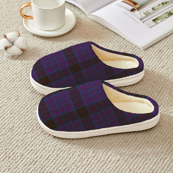 Phillips Modern Clan Badge Tartan Plush Slipper