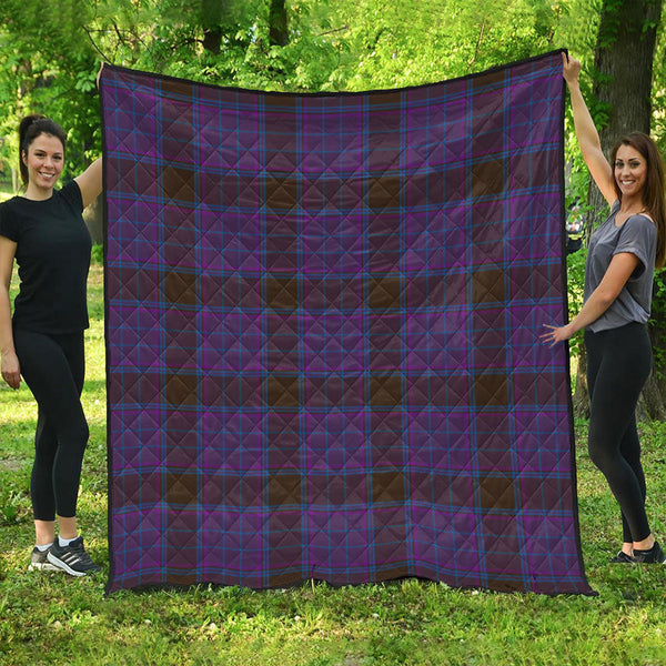 Phillips Modern Clan Badge Tartan Premium Quilt