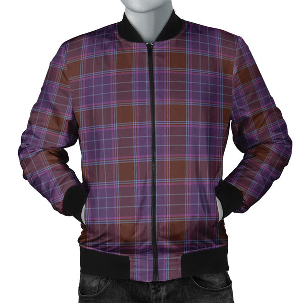 Phillips Weathered Clan Badge Tartan Bomber Jacket