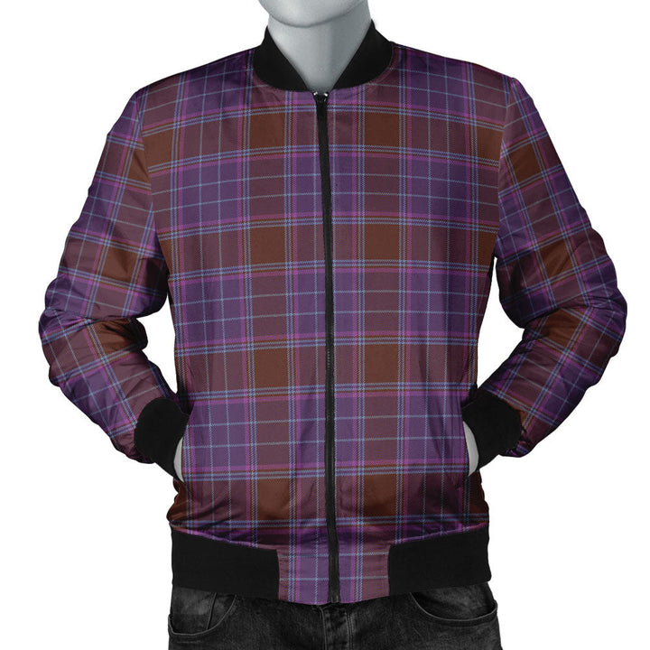 Phillips Weathered Clan Badge Tartan Bomber Jacket