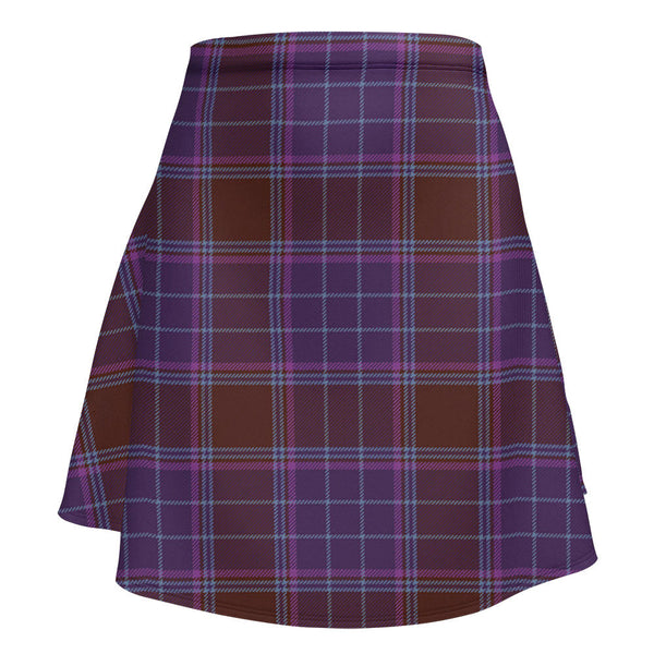 Phillips Weathered Clan Badge Tartan Flared Skirt