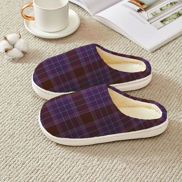 Phillips Weathered Clan Badge Tartan Plush Slipper