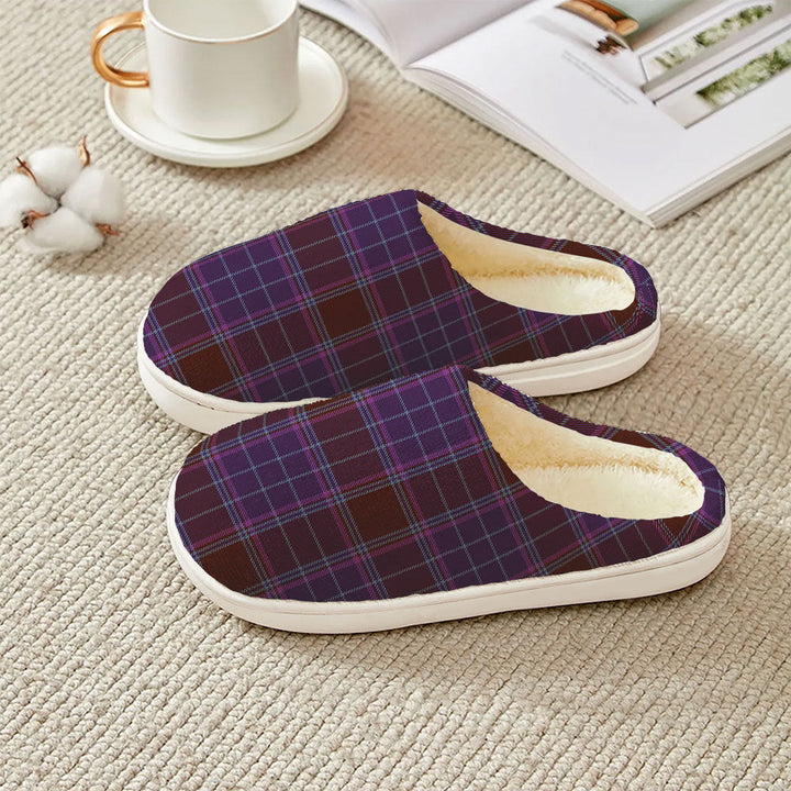 Phillips Weathered Clan Badge Tartan Plush Slipper