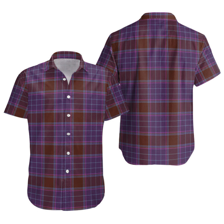 Phillips Weathered Clan Badge Tartan Short Sleeve Shirt
