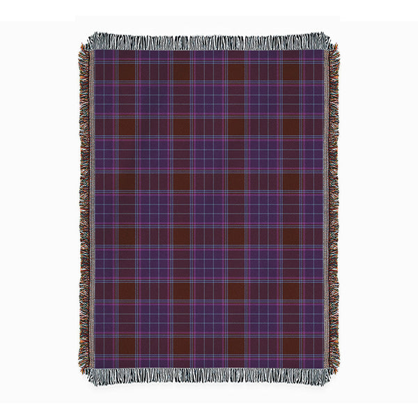 Phillips Weathered Clan Badge Tartan Woven Blanket