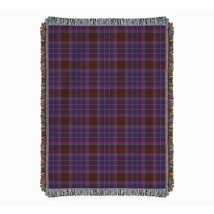 Phillips Weathered Clan Badge Tartan Woven Blanket