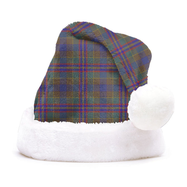 Pitcairn Hunting Weathered Clan Badge Tartan Plush Christmas Hat