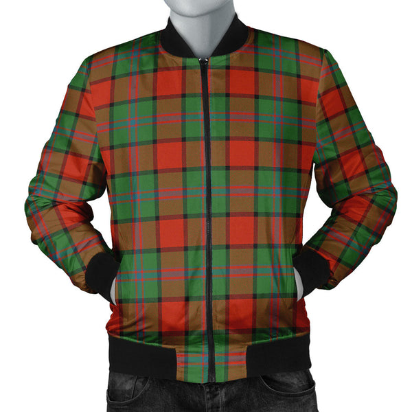 Plummer Ancient Clan Badge Tartan Bomber Jacket