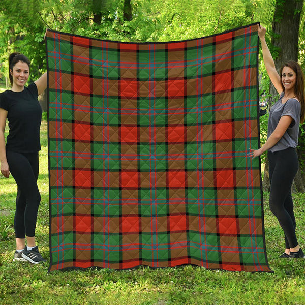 Plummer Ancient Clan Badge Tartan Premium Quilt