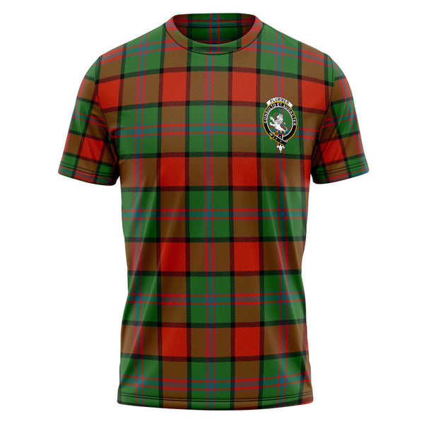 Plummer Ancient Clan Badge Tartan T-Shirt