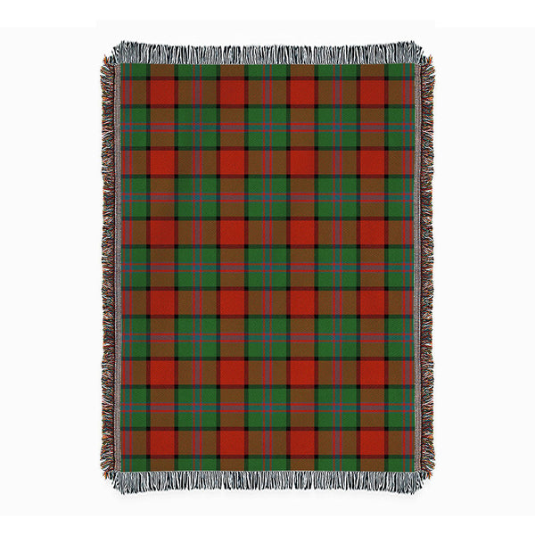 Plummer Ancient Clan Badge Tartan Woven Blanket