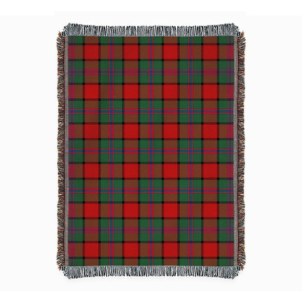 Plummer Modern Clan Badge Tartan Woven Blanket
