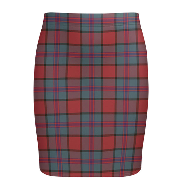 Plummer Weathered Tartan Fitted Skirt