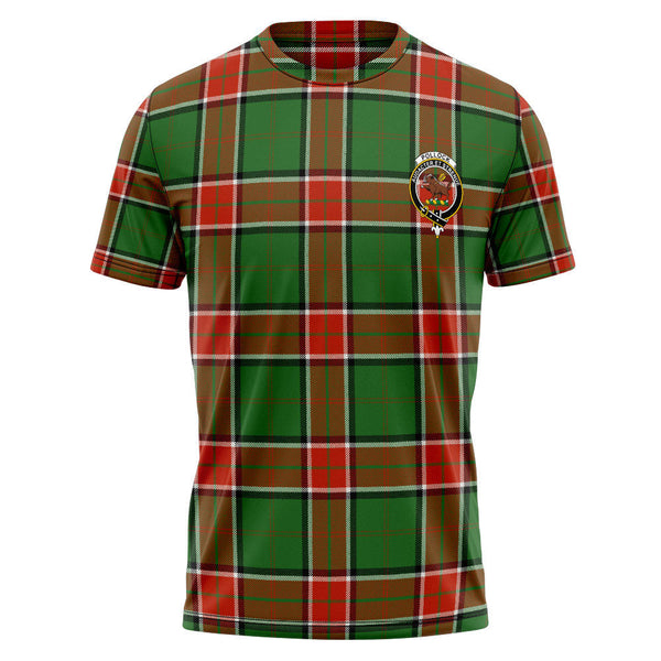 Pollock Ancient Clan Badge Tartan T-Shirt