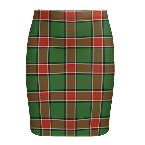 Pollock Ancient Tartan Fitted Skirt