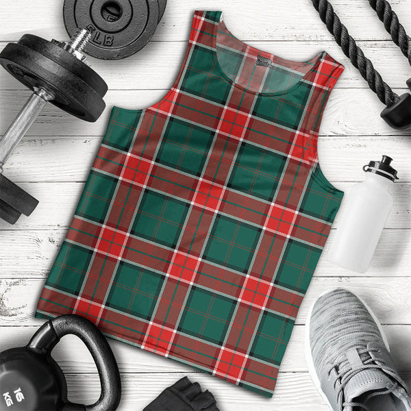Pollock Modern Clan Badge Tartan Men Tank Top