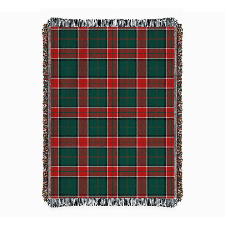 Pollock Modern Clan Badge Tartan Woven Blanket