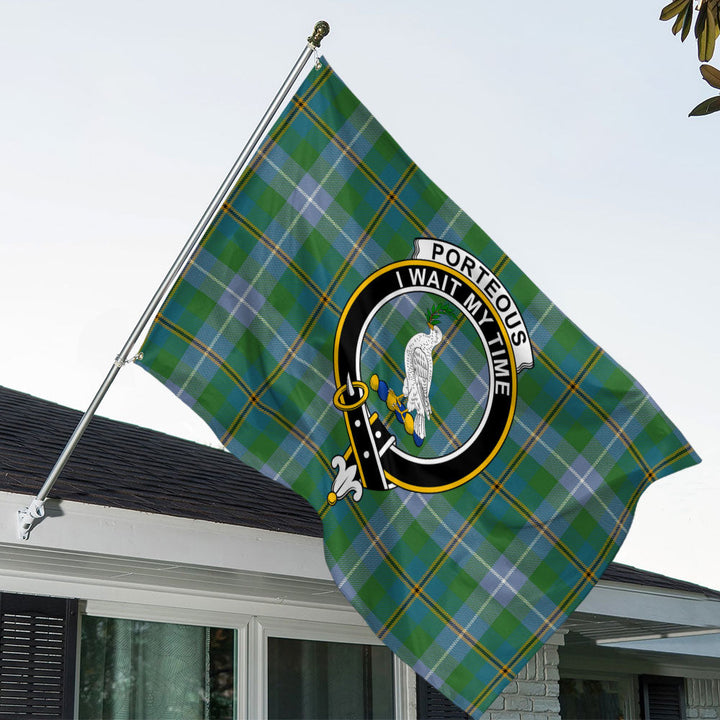 Porteous Ancient Clan Badge Tartan House Flag