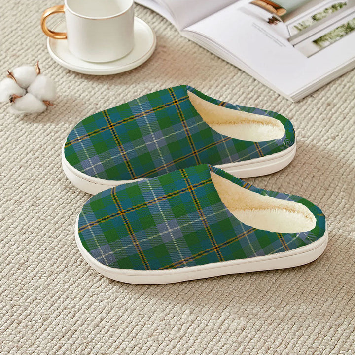 Porteous Ancient Clan Badge Tartan Plush Slipper