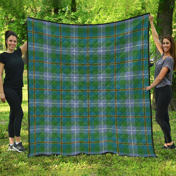 Porteous Ancient Clan Badge Tartan Premium Quilt