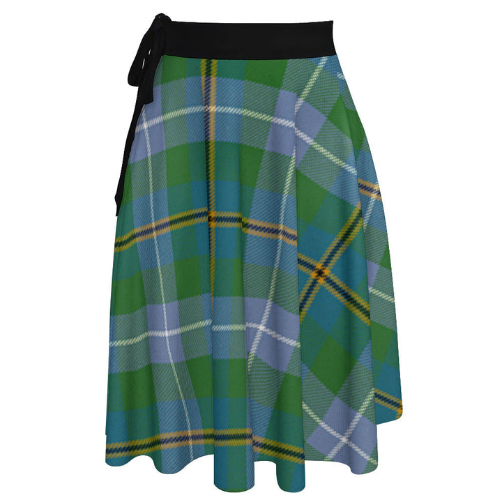 Porteous Ancient Tartan Wrap Skirt