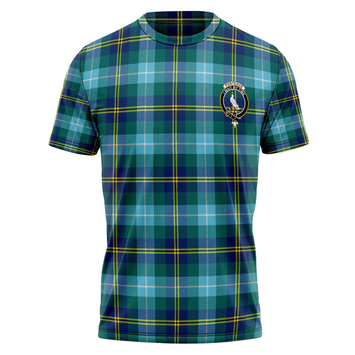 Porteous Modern Clan Badge Tartan T-Shirt