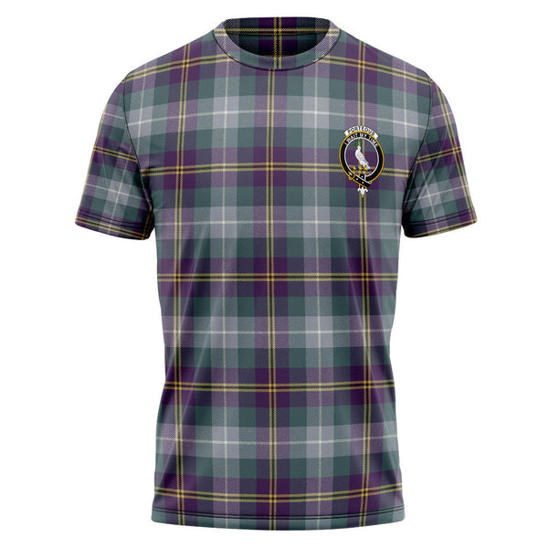 Porteous Weathered Clan Badge Tartan T-Shirt