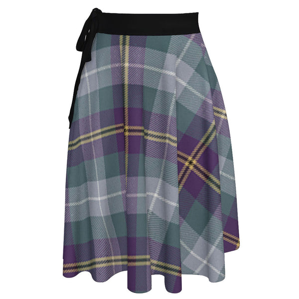 Porteous Weathered Tartan Wrap Skirt