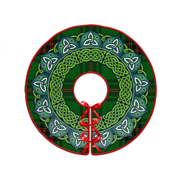 Primrose Clan Badge Tartan Christmas Tree Skirt Heritage Holiday Decor